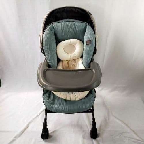 美品★コンビ ネムリラ BEDi Long スリープシェル EG（手動タイプ） 手動】ネムリラ BEDi Long スリープシェル EG コンビ(ハイローチェア